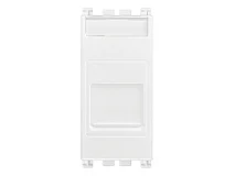 VIMAR Vimar 19322.B Presa RJ11 6/4 con portello bianco