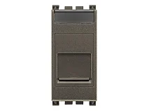 VIMAR Vimar 19322.M Presa RJ11 6/4 con portello Metal