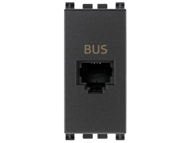 VIMAR Vimar 19329 Presa RJ11 speciale per BUS grigio