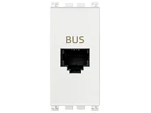VIMAR Vimar 19329.B Presa RJ11 speciale per BUS bianco