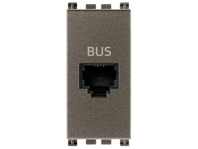 VIMAR Vimar 19329.M Presa RJ11 speciale per BUS Metal