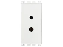 VIMAR Vimar 19331.B Presa polarizzata 2P 6A 24V SELV bianco
