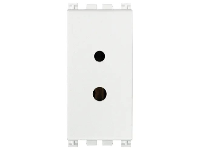VIMAR Vimar 19331.B Presa polarizzata 2P 6A 24V SELV bianco