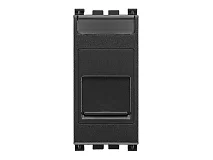 VIMAR Vimar 19337.6 Presa RJ45 Cat6 UTP con portello grigio