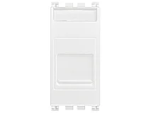 VIMAR Vimar 19337.6.B Presa RJ45 Cat6 UTP con portello bianco