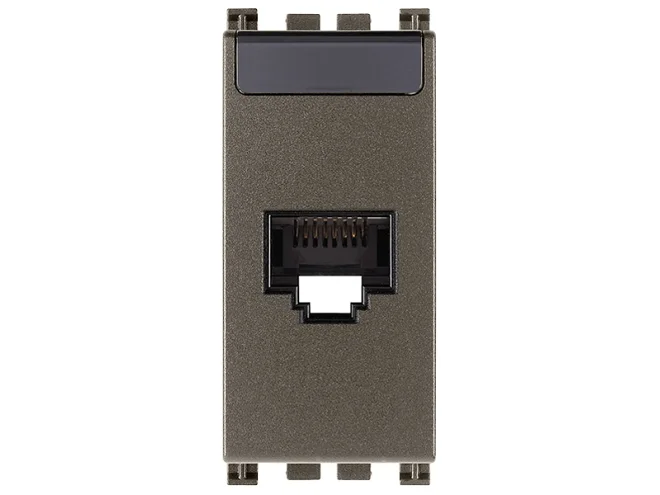 VIMAR Vimar 19339.11.M Presa RJ45 Netsafe Cat5e UTP Metal