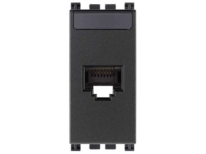 VIMAR Vimar 19339.13.AB Presa RJ45 Netsafe Cat6 UTP antibatt. g