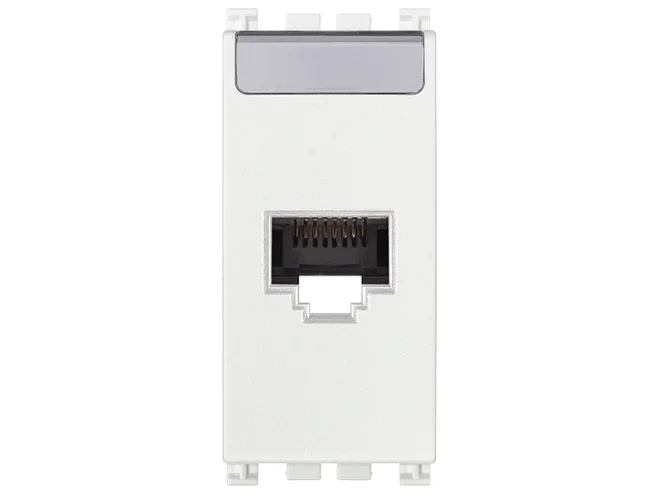 VIMAR Vimar 19339.13.AB.B Presa RJ45 Netsafe Cat6 UTP antibatt. b