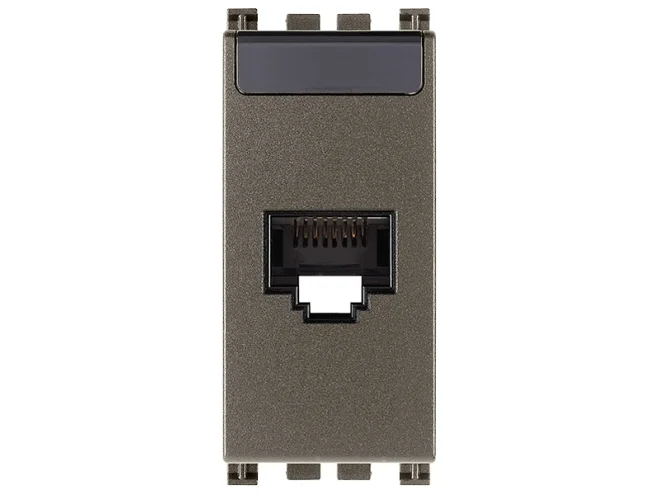 VIMAR Vimar 19339.13.M Presa RJ45 Netsafe Cat6 UTP Metal