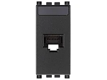 VIMAR Vimar 19339.14 Presa RJ45 Netsafe Cat6 FTP grigio