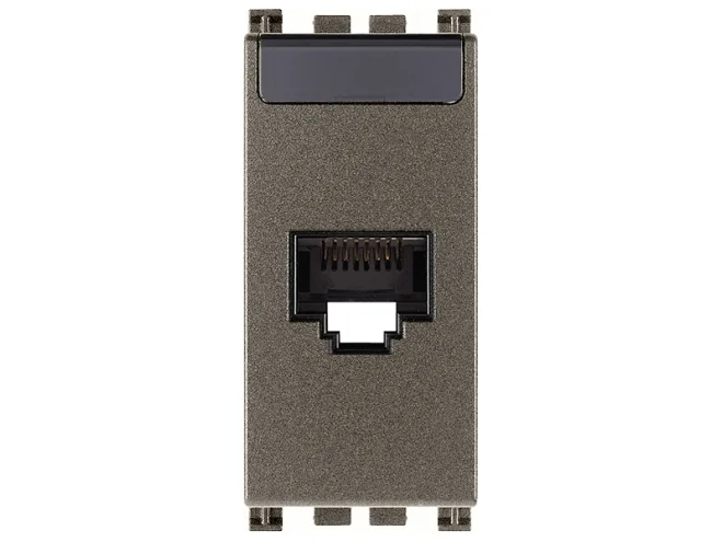 VIMAR Vimar 19339.16.M Presa RJ45 Netsafe Cat6A FTP Metal