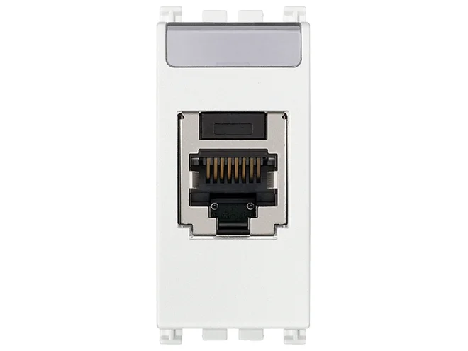 VIMAR Vimar 19340.2.B Presa RJ45 Panduit Cat5e FTP bianco