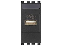 VIMAR Vimar 19345 Presa USB grigio