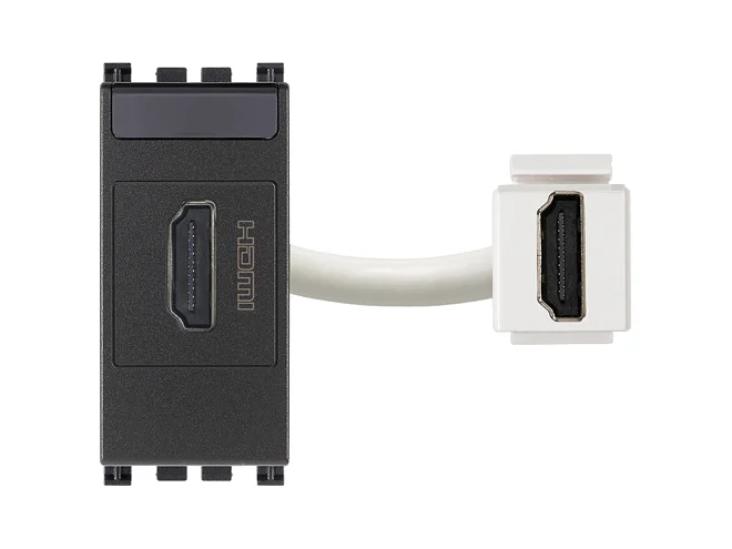 VIMAR Vimar 19346 Presa HDMI 2.1b grigio