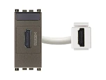 VIMAR Vimar 19346.M Presa HDMI 2.1b Metal