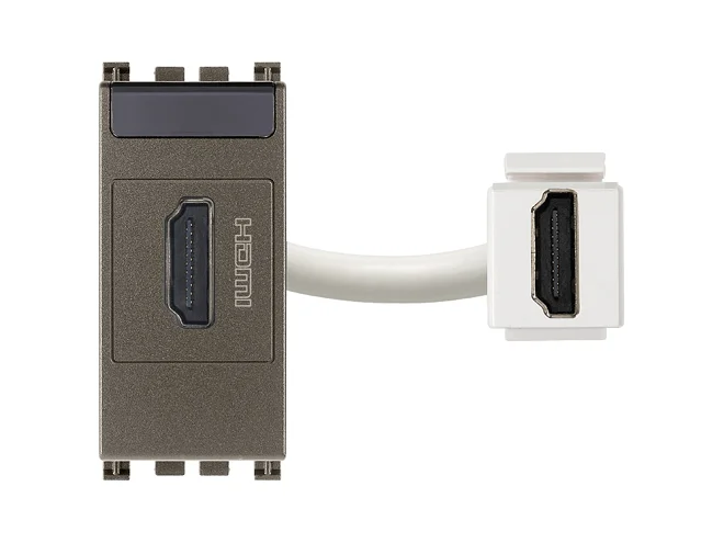 VIMAR Vimar 19346.M Presa HDMI 2.1b Metal