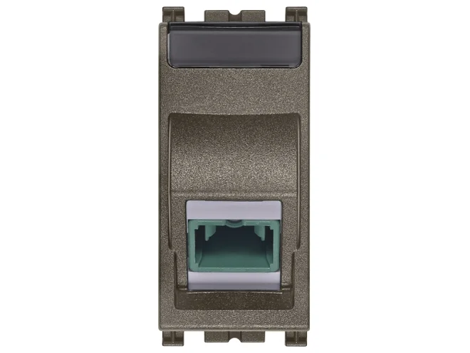 VIMAR Vimar 19350.SC.M Presa ottica mono 9/125 SC Metal