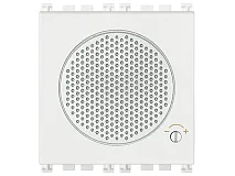 VIMAR Vimar 19380.B Suoneria elettron. 3 sequenze 12V bianco
