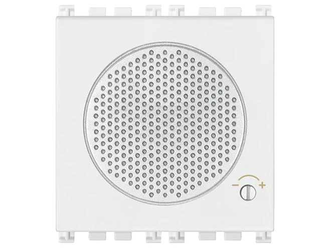 VIMAR Vimar 19380.B Suoneria elettron. 3 sequenze 12V bianco