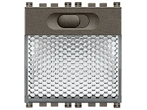 VIMAR Vimar 19389.M Lampada segnapasso LED 230V Metal