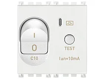VIMAR Vimar 19411.10.B Interruttore MTDiff.1P+N C10 10mA bianco