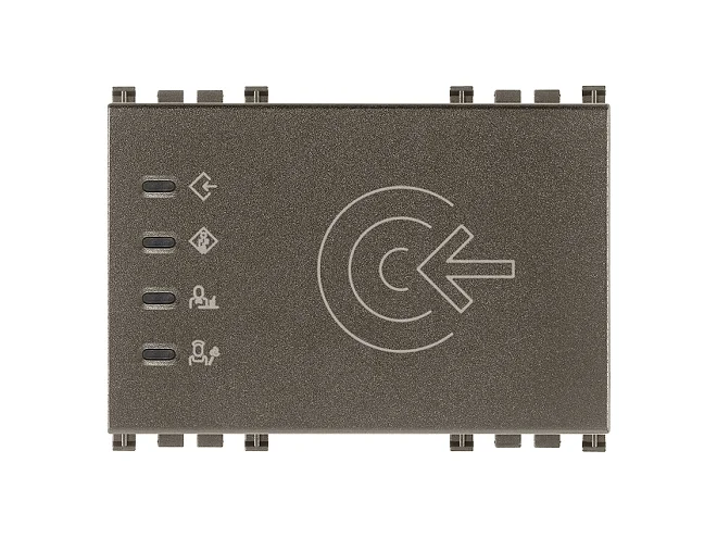 VIMAR Vimar 19457.TR.M Lettore transponder est. trop.KNX Metal