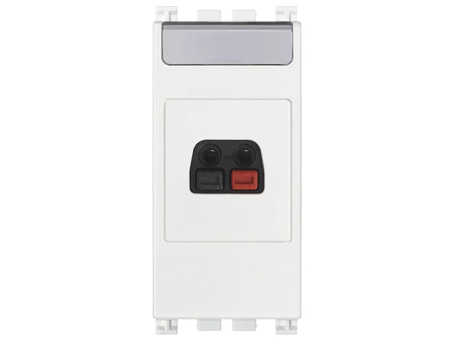 VIMAR Vimar 19583.B Connettore diffusore sonoro bianco