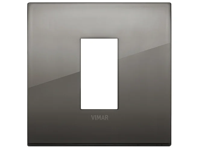 VIMAR Vimar 19641.09 Placca Classic 1M cromo nero