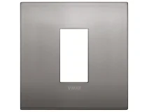 VIMAR Vimar 19641.10 Placca Classic 1M nichel nero