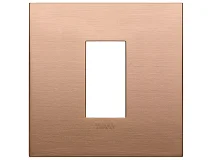 VIMAR Vimar 19641.11 Placca Classic 1M rame spazzolato