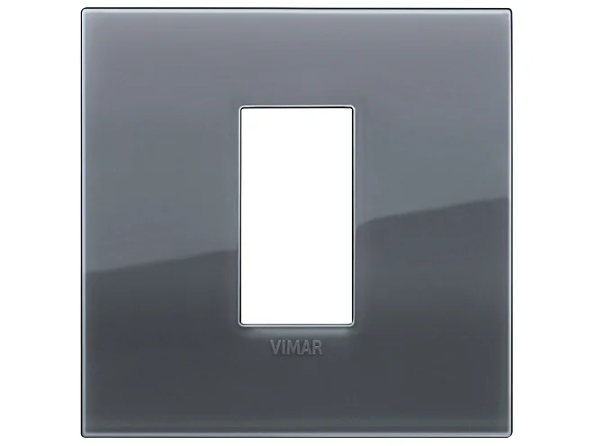VIMAR Vimar 19641.61 Placca Classic 1M Reflex grigio fumè
