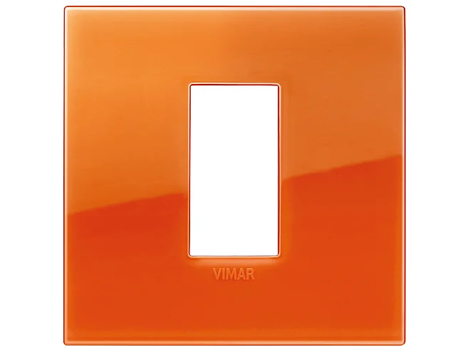 VIMAR Vimar 19641.63 Placca Classic 1M Reflex orange