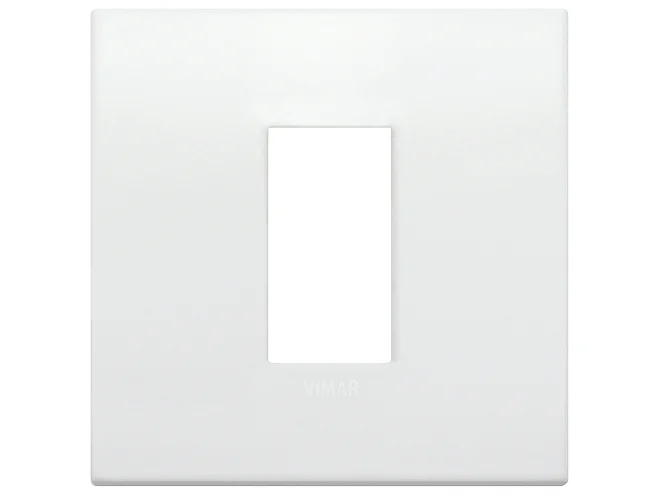 VIMAR Vimar 19641.B26 Placca Classic 1M polar matt total look