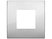VIMAR Vimar 19642.03 Placca Classic 2M argento
