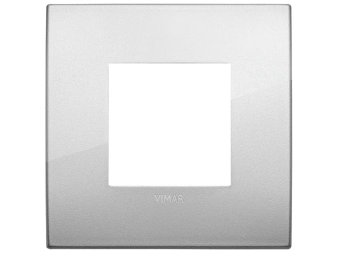 VIMAR Vimar 19642.03 Placca Classic 2M argento