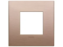 VIMAR Vimar 19642.11 Placca Classic 2M rame spazzolato