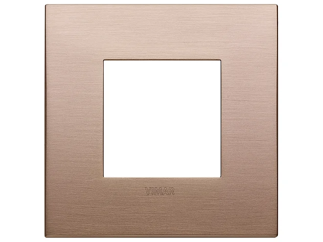 VIMAR Vimar 19642.11 Placca Classic 2M rame spazzolato