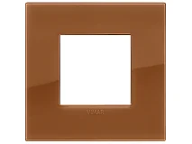 VIMAR Vimar 19642.62 Placca Classic 2M Reflex caramel