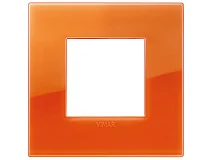 VIMAR Vimar 19642.63 Placca Classic 2M Reflex orange