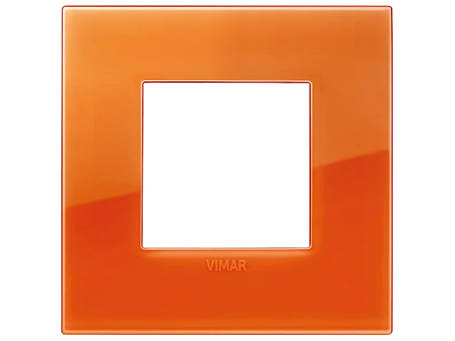 VIMAR Vimar 19642.63 Placca Classic 2M Reflex orange