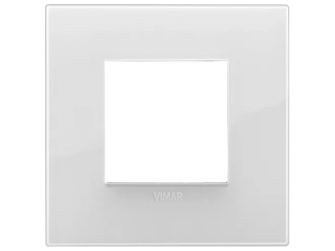VIMAR Vimar 19642.66 Placca Classic 2M Reflex ghiaccio