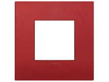 VIMAR Vimar 19642.75 Placca Classic 2M rosso matt