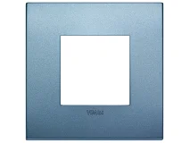 VIMAR Vimar 19642.76 Placca Classic 2M blu matt