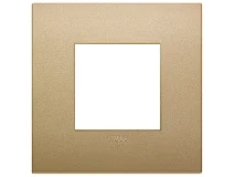 VIMAR Vimar 19642.78 Placca Classic 2M oro matt