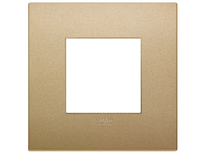 VIMAR Vimar 19642.78 Placca Classic 2M oro matt