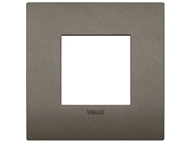 VIMAR Vimar 19642.80 Placca Classic 2M Metal