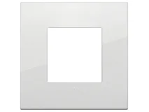 VIMAR Vimar 19642.B06 Placca Classic 2M polar total look