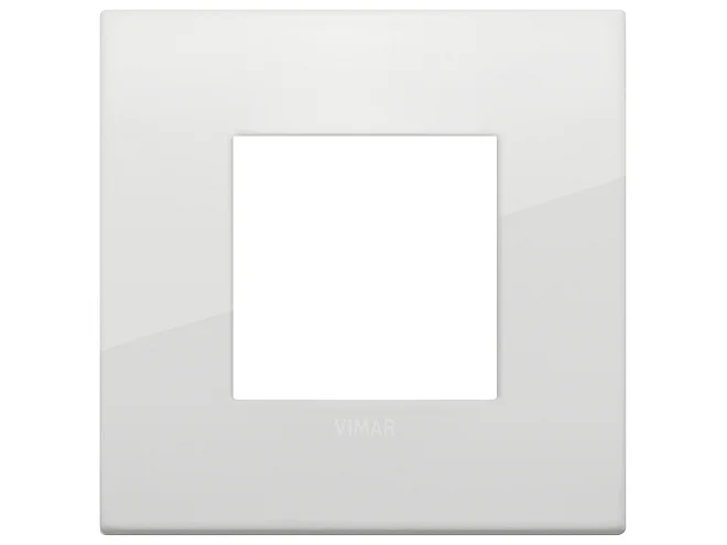 VIMAR Vimar 19642.B06 Placca Classic 2M polar total look