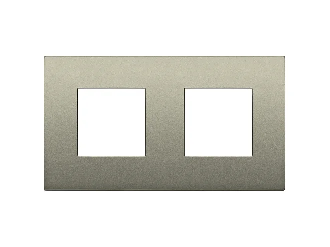 VIMAR Vimar 19643.13 Placca 4M (2+2)int71 CL champagne matt
