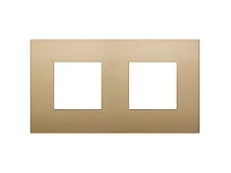 VIMAR Vimar 19643.78 Placca 4M (2+2)int71 CL oro matt